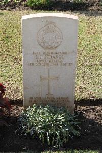 Ismailia War Memorial Cemetery - Strange, Leonard James